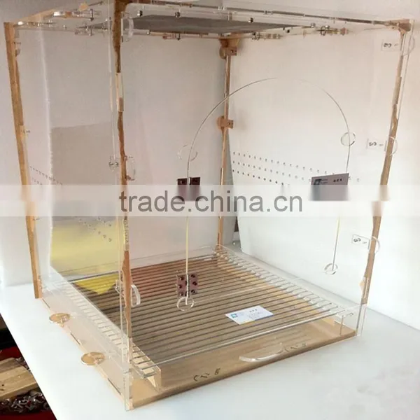 Black White Clear Large Birdcage/storage photo-2