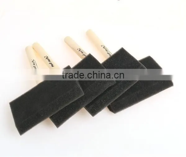 4PCS High Quality Plastic Handle Sponge Brush photo-2