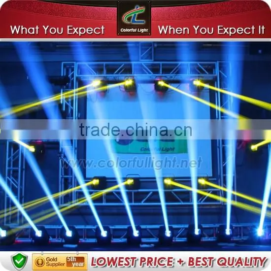 High Quality Professional Stage Light Show Color Strobe Effect 132w 2r Beam Spot Scanner photo-5
