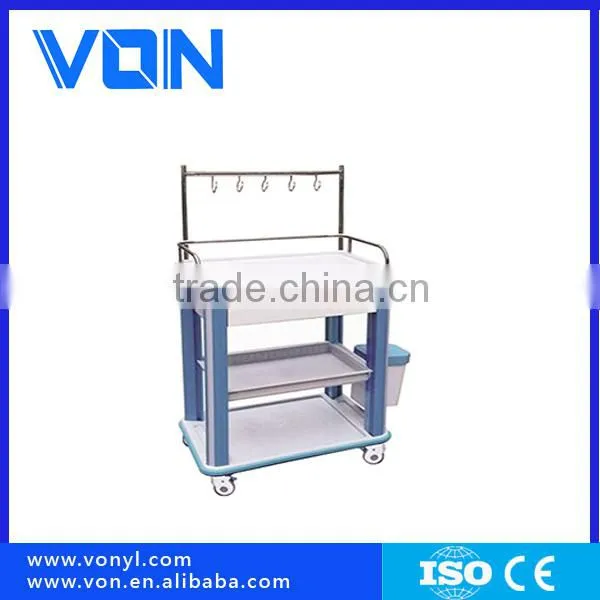 FCA-04 Medical Trolley&nursing Cart&medical Cabinet,Hospital Cart ABS BodyTrolley,Nursing Station Carts Cabinet photo-6