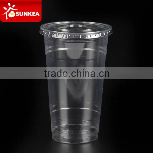 Disposable Clear Transparent PET Plastic Smoothie Milkshake Cup Quality Choice photo-5