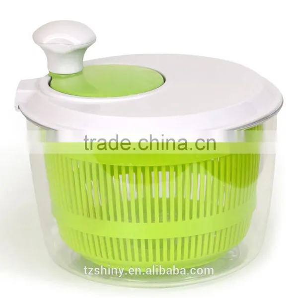 2016 Factory Direct Sale Mini Plastic Salad Spinner With Rotary Handle Salad Helper photo-5