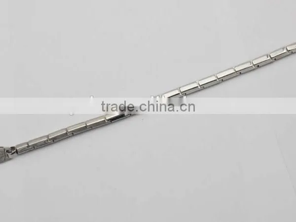 Shiny High Polished Silver Biker Chain Bracelet Stainless Steel Jewelry photo-3