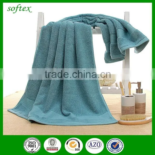 Large Soft Absorption Luxury 100% Cotton Bath Towel 2016 Hot Sell Bright Color photo-2