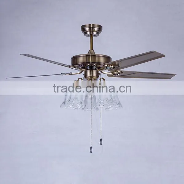 Five Blade 52" Down Lighting Indoor Ceiling Fan photo-2