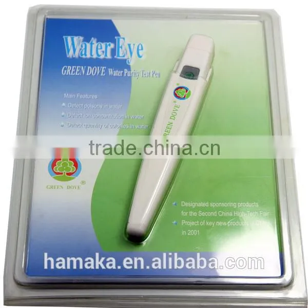 Water Eye Green Dove Water Purity Test Pen Hunting/fishing/traveling Drinking Water Safety Measuring Pen photo-4