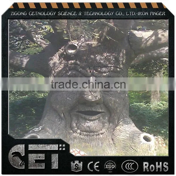 Cetnology Newest Lifelike Animatronic Siicone Rubbur Talking Tree for Attaction photo-4