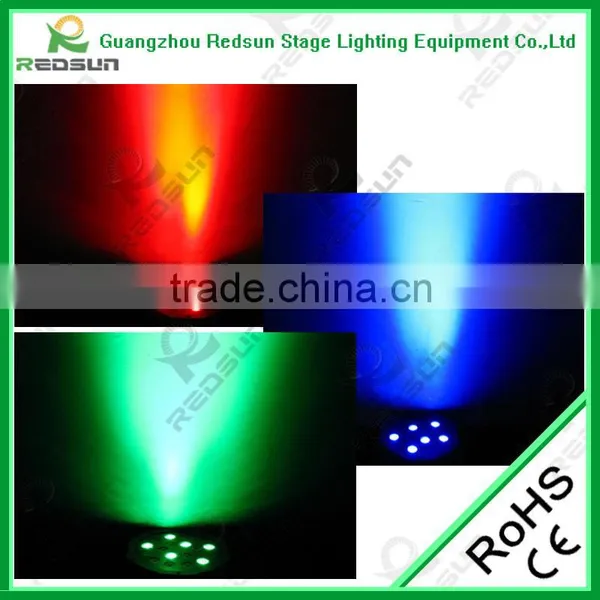 High Quality Colorful DMX LED Flat Par Stage Light/Party Light/Dance Hall Light photo-3