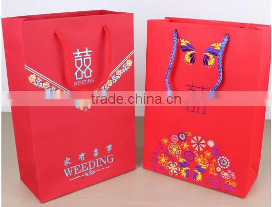 China Manufactures Customized Christmas Promtional Fancy Paper Gift Bag photo-5