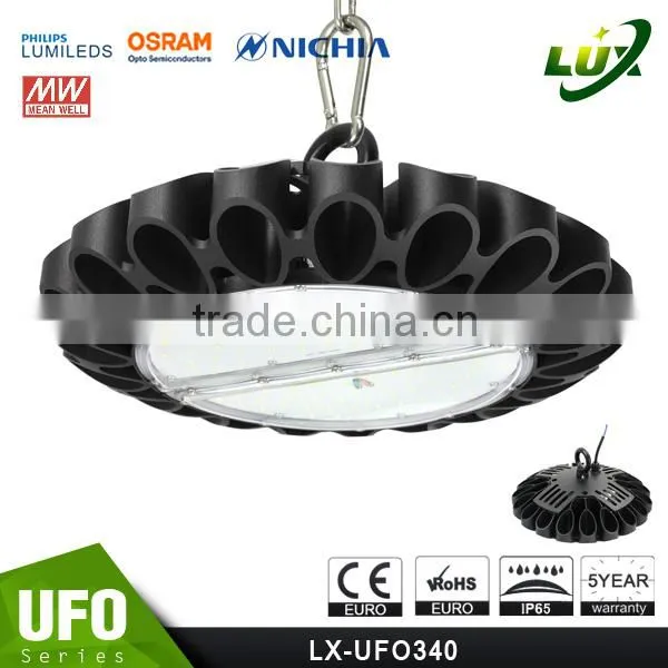 5 Years Warranty Promotion Price Wireless & Motion Control 2016 CE Rohs Approved Meanwell Driver 120W UFO LED High Bay Lights photo-4