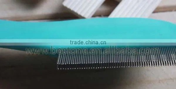 Plastic Stainless Steel Dog Flea Comb Lice Comb photo-3