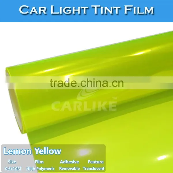 CARLIKE Fast Shipment Colored Car Headlight Tint Film PVC Vinyl photo-2