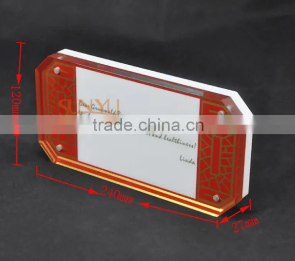 China Acrylic Products Wholesale Acrylic Custom Cutting Blocks photo-4