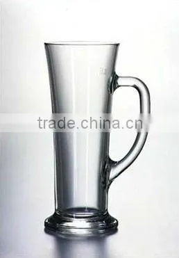 360ml Unique Design German Beer Glass With Handle