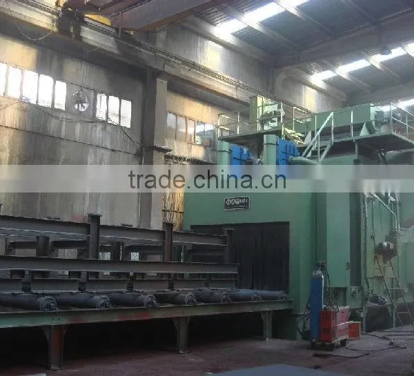 3000x1500 Sheet&Profile& Construction Shot Blasting Machine