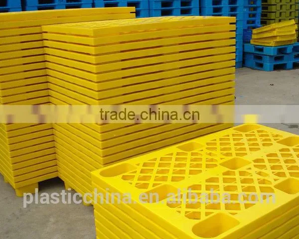 1200*800mm Size Eruo Type Single Face Light-weight Plastic Pallets photo-6