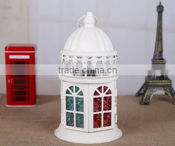 Grocery Continental Iron Candle Holder Minimalist Retro Wedding Home Decorations photo-3