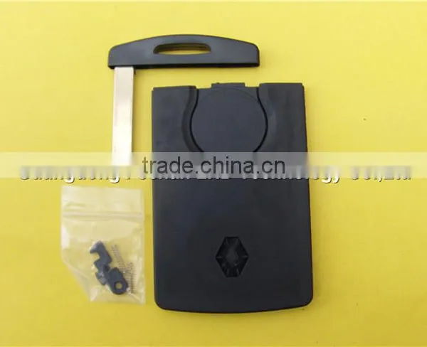 4 Buttons Keyless Entry Smart Remote for Renault Koleos Replacement Card Key Fob Shell photo-3