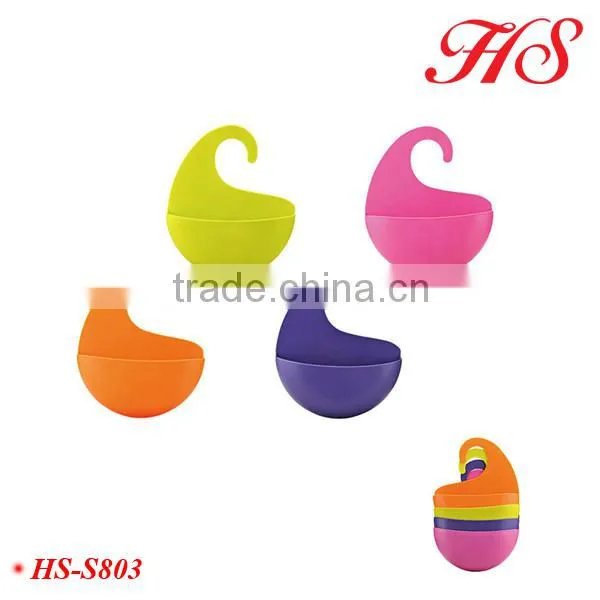 Bathroom Hang Sundries Multipurpose Colorful Decorative Plastic Storage Cabinet Portable Plastic Basket