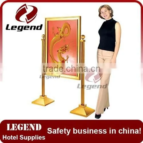 Various Styles Grandeur Freestanding Hotel Metal Banner Stand photo-4