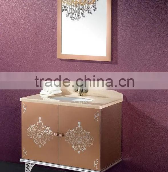 Bathroom Furniture Double Sinks Bathroom Cabinet photo-3