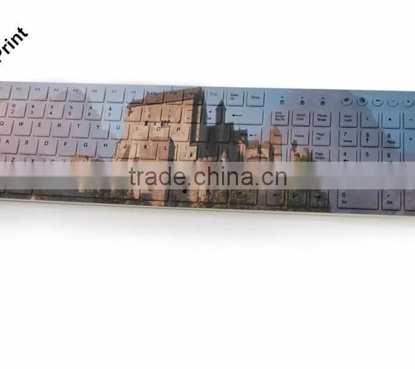 New Model Special Heat Transfer Printed Digital Printing Usb Keyboard photo-3