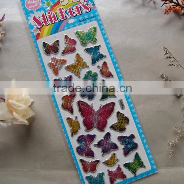 2015 Hot Selling High Quality Promotional Colorful Kid's Puffy Sticker photo-4