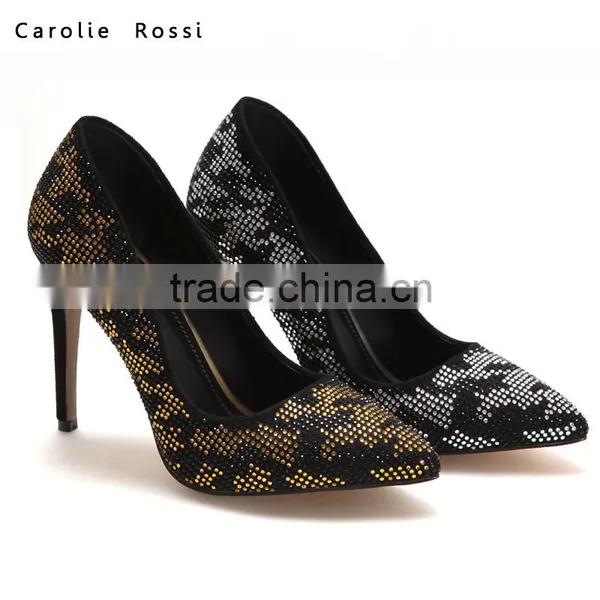CR199 China Big Size Women Shoes Wholesale Old Shoe