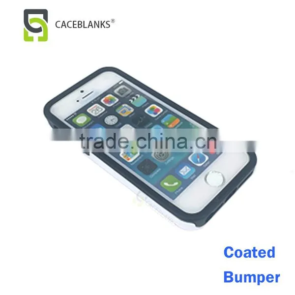 Factory Supplier Sublimation Case 3d Film Sublimation Bumper Phone Case High Quality Coated Case for Iphone5 6 Plus Coating photo-3