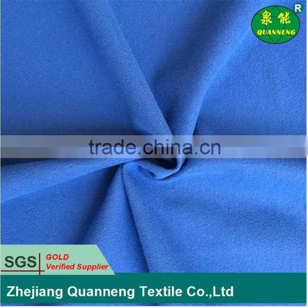 Good Quality and Cheap 100% Polyester Tricot Brushed Fabric