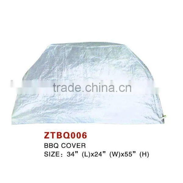 Single White BBQ Cover, Fabric Single White Cover