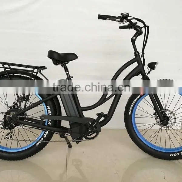 Lady Lithium Bicycle 48v 500w e Mountain Bike Oem Customized photo-2