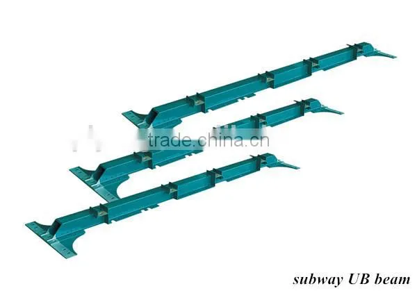 Steel OEM/ODM Moving Steel Sewn Beam With DIN Standard Internal Product for Subway/railway/train,railway Parts