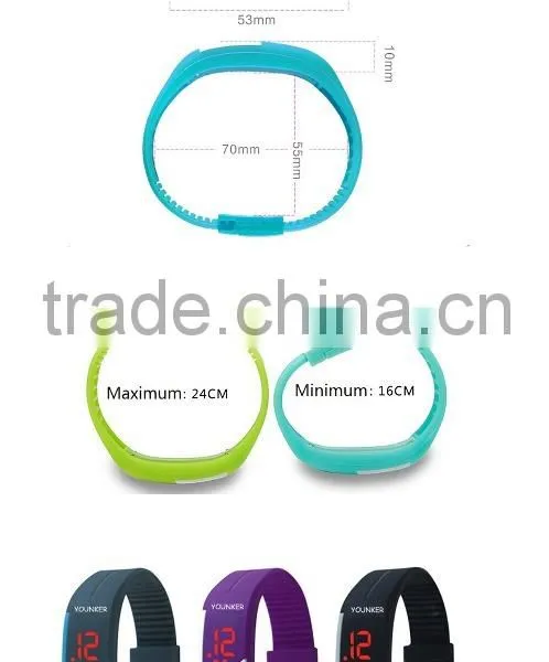 WATCH BAND DIGITAL SILICON LED WATCH photo-6
