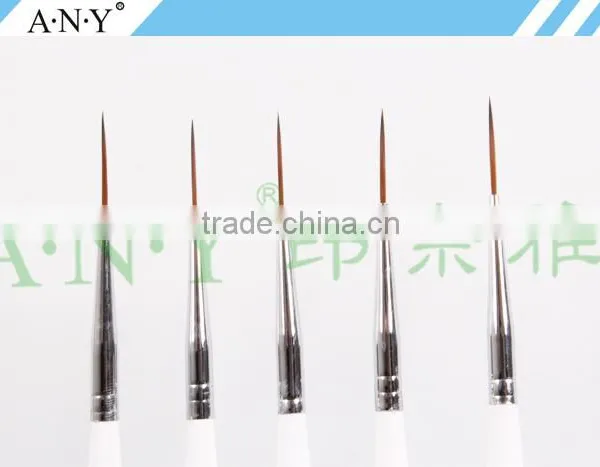 ANY Wood Handle Nail Design Japanese Art Brushes for Nail Care photo-4