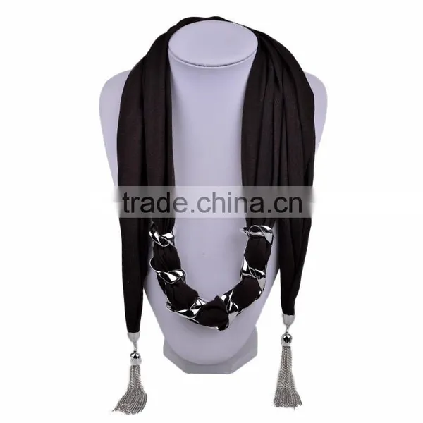 2016 New Ideas Women Pendant Scarf Jewelry photo-3