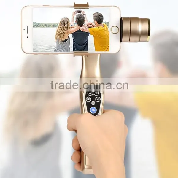 2 Axis Bluetooth Smart Phone Handle Gimbal Handheld Brushless Gimbal photo-2