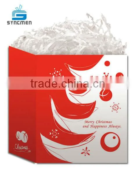 Christmas Chart Paper Drawstring Gift Bags photo-3