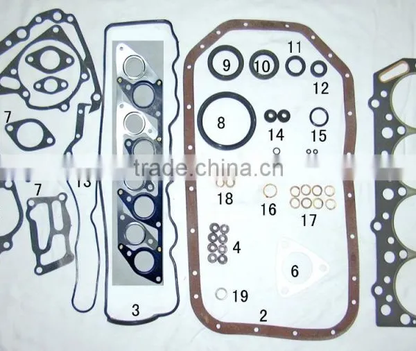 Auto parts accessory graphite material gasket D4BH diesel engine seal kit set 20910-42D00B