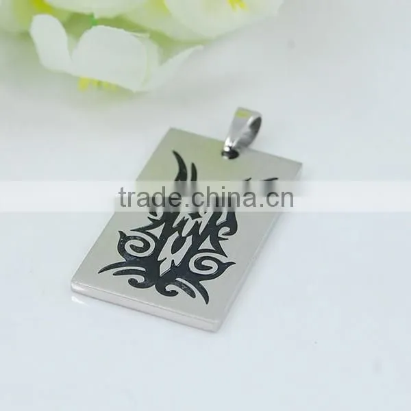 Stainless Steel Stamping Tags Pendants 20mm Dia photo-5