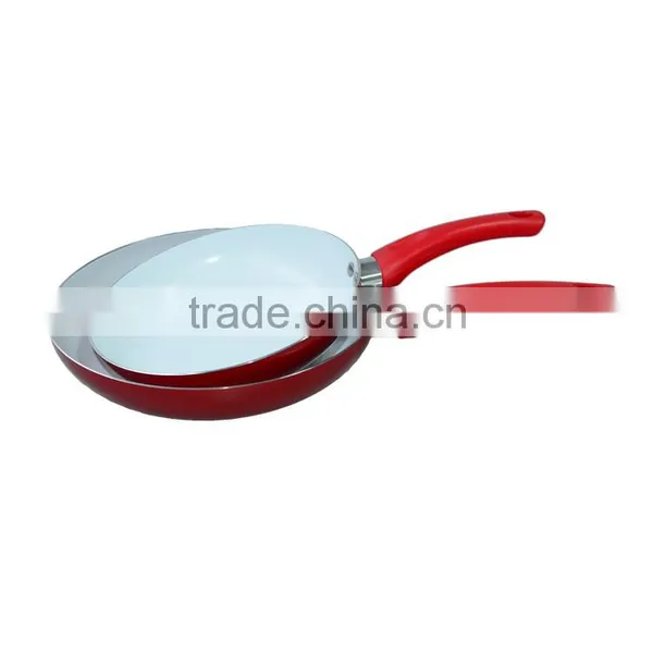 22cm 24cm 26cm 28cm Ceramic Coating Aluminum Pressed Frying Pan photo-2