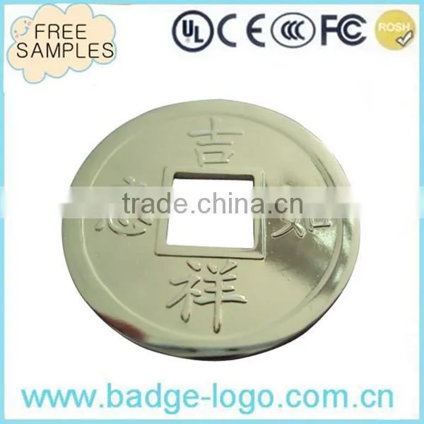 Old Chinese Style Customized Design Metal Coin Bezel photo-3