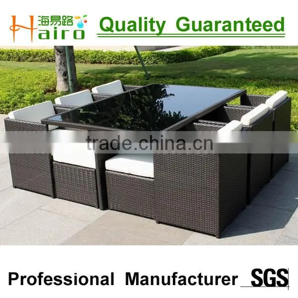 Outdoor Rattan Dining Table and Chairs photo-2