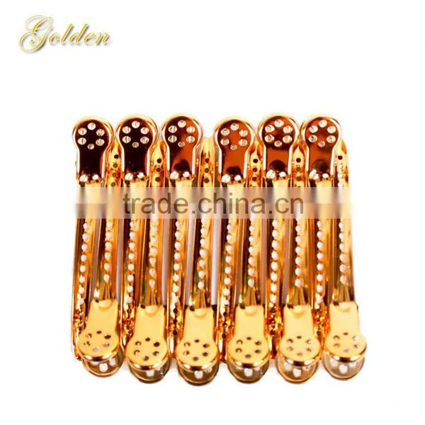 Hairdressing Aluminum Hair Clips Clamps Salon Barber Section Hair Grip Clip Styling Tools photo-2