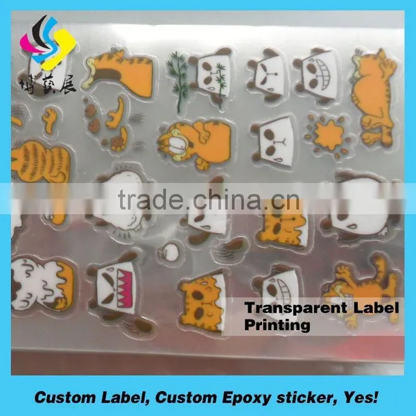 Top Grade Hot Sell Custom Clear Sticker Bookmarks photo-6