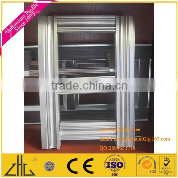 Wow!! White Anodized Aluminium Extrusion , Bronze Anodized Aluminium Profile Door Frame Factory , Aluminum Cabinet Door Profile photo-4