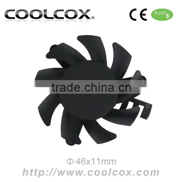 CoolCox 50x50x10mm Bladeless Fan,graphic Card Cooling Fan,5010 Bladeless Fan,dc Brusheless Fan 50mm,exhaust Fan