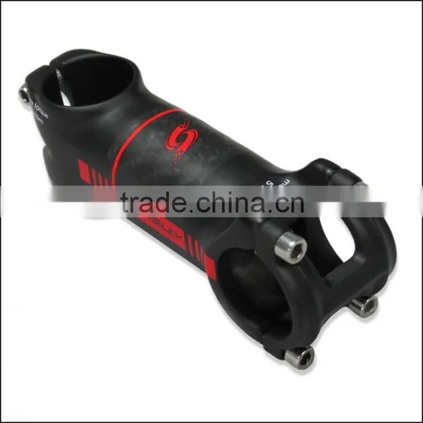 New Xinshun Aluminium Carbon Stem Mtb 6 17 Degrees Road Bicycle Accessories Bike Parts Black 90-110mm ST2309 photo-2