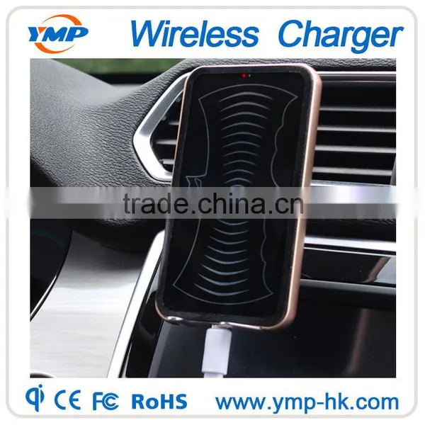 360 Rotating Magnetic Car Stand Holder Qi Car Wireless Charger photo-4