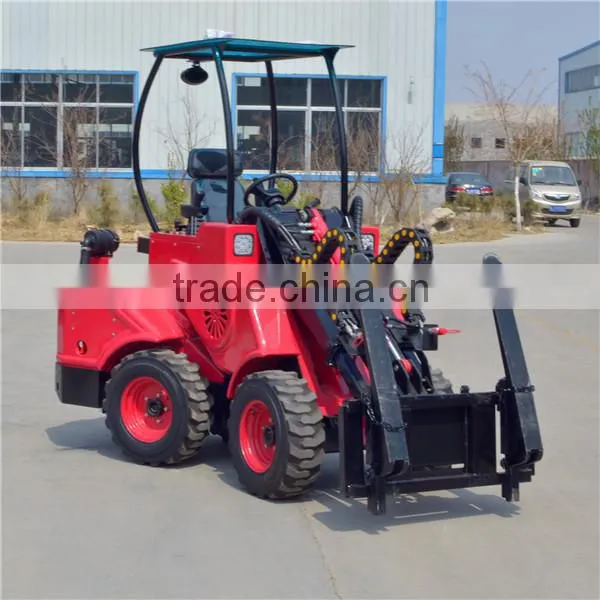 Rated Load Small Front End Wheel Loader Articulated photo-2